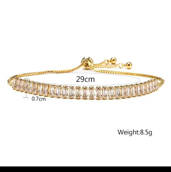 Tennis Bracelet Slide Style - Picture 3 of 3